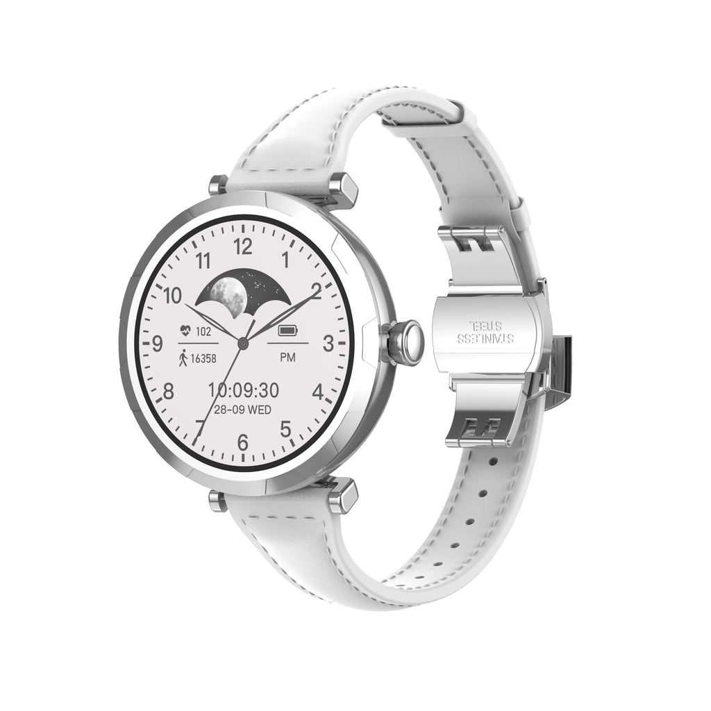 Compact and round smartwatch SW02