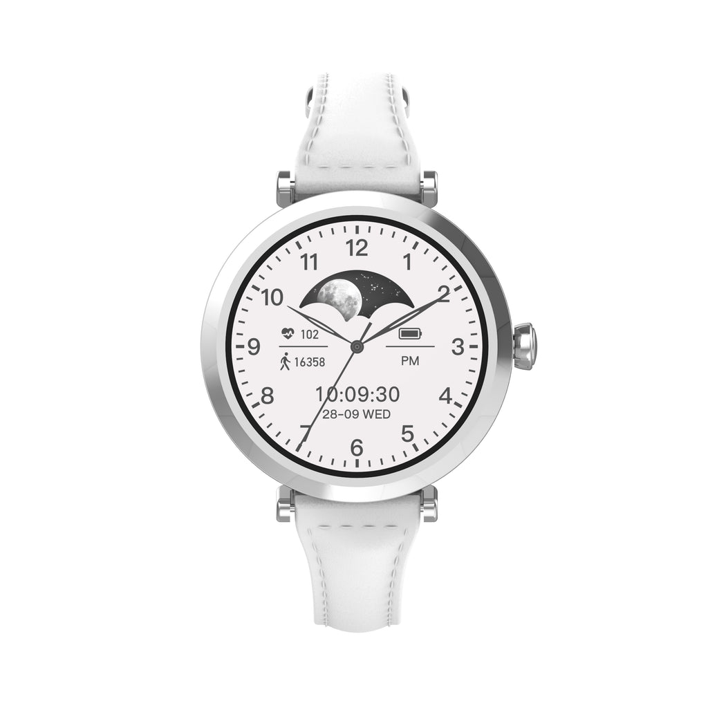 Compact and round smartwatch SW02