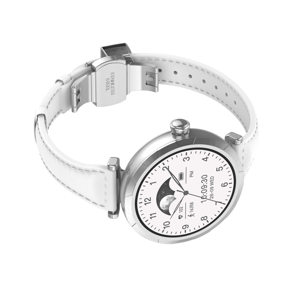 Compact and round smartwatch SW02